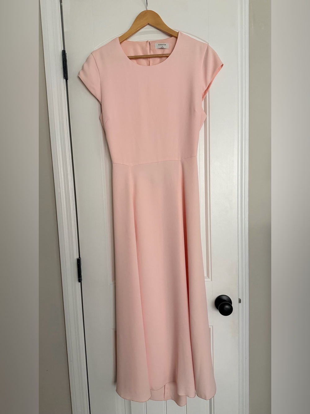 Aritzia Barton Pink Midi Dress